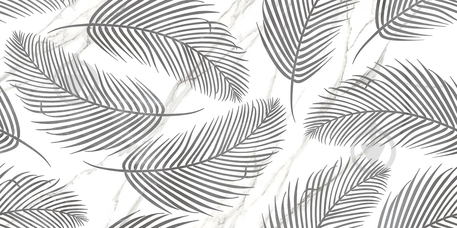 Плитка Golden Tile Nero E Bianco Leaf NB0151 30x60 см - фото 1 Плитка Golden Tile Nero E Bianco Leaf NB0151 30x60 см - фото 1