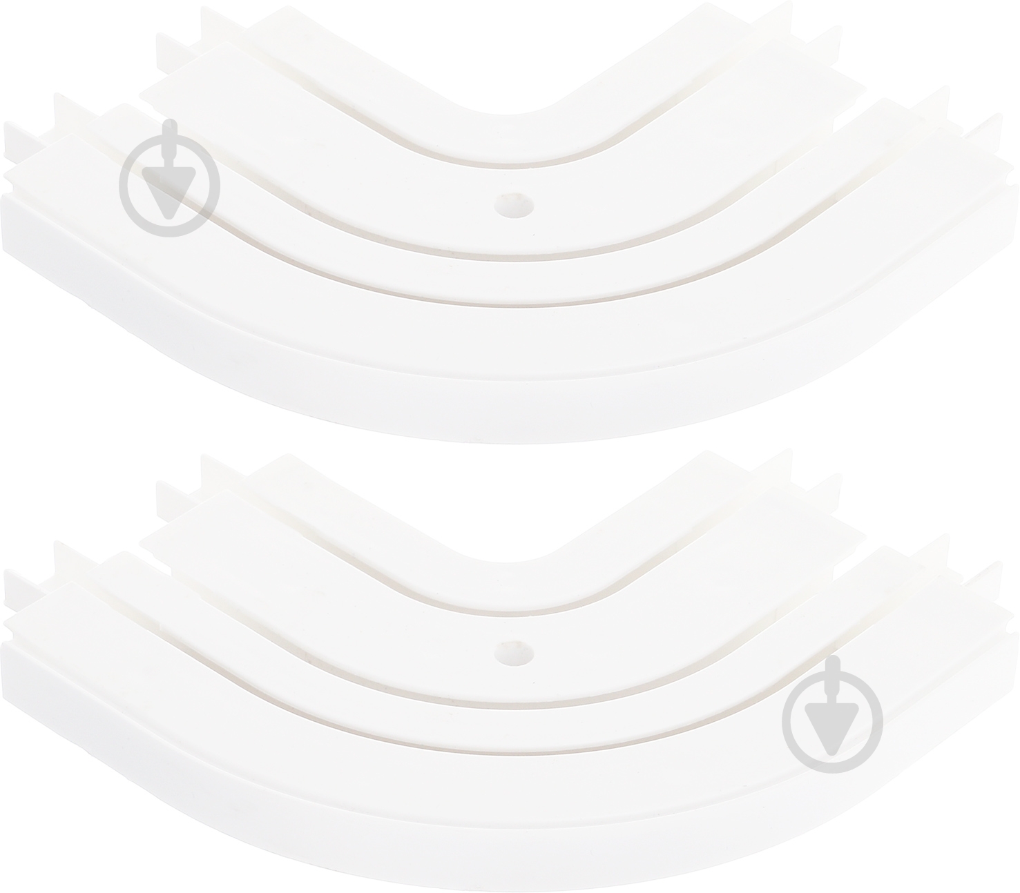 Окончание Bella Vita дуговое СМ3 тройной белый - фото 2 Окончание Bella Vita дуговое СМ3 тройной белый - фото 2