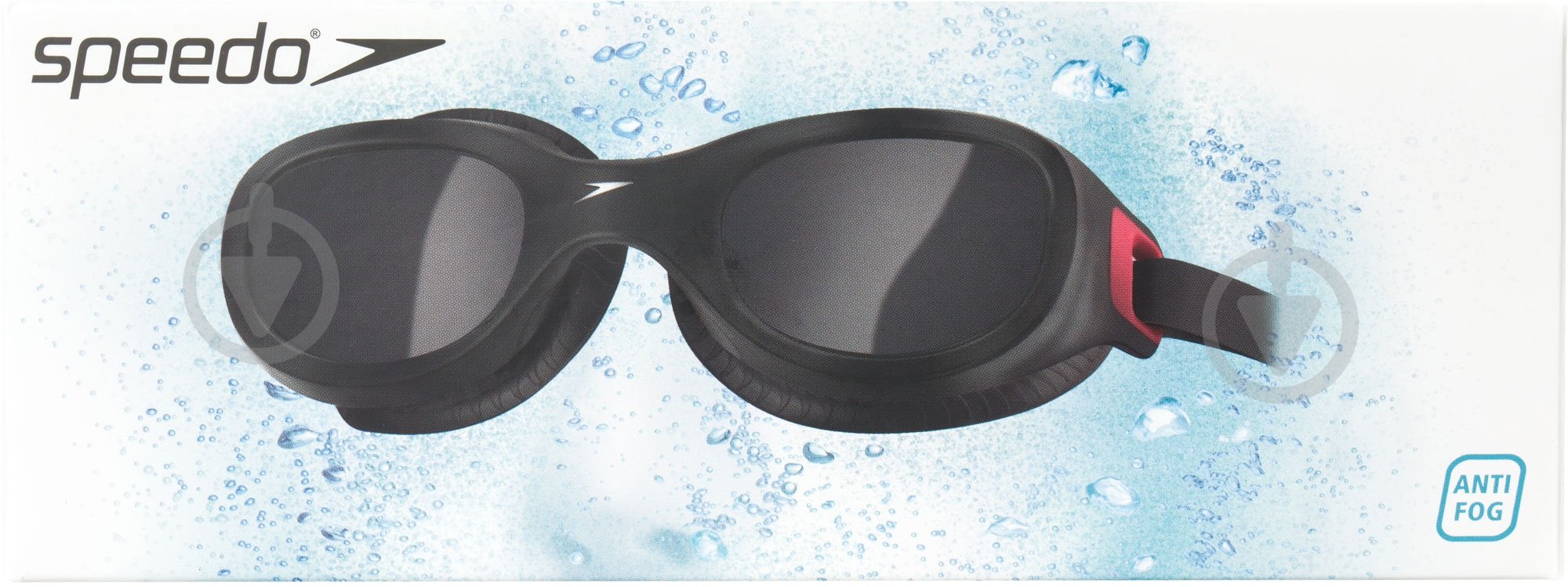 Очки для плавания Speedo Futura Classic 8-10898B572 one size черный с красным - фото 6