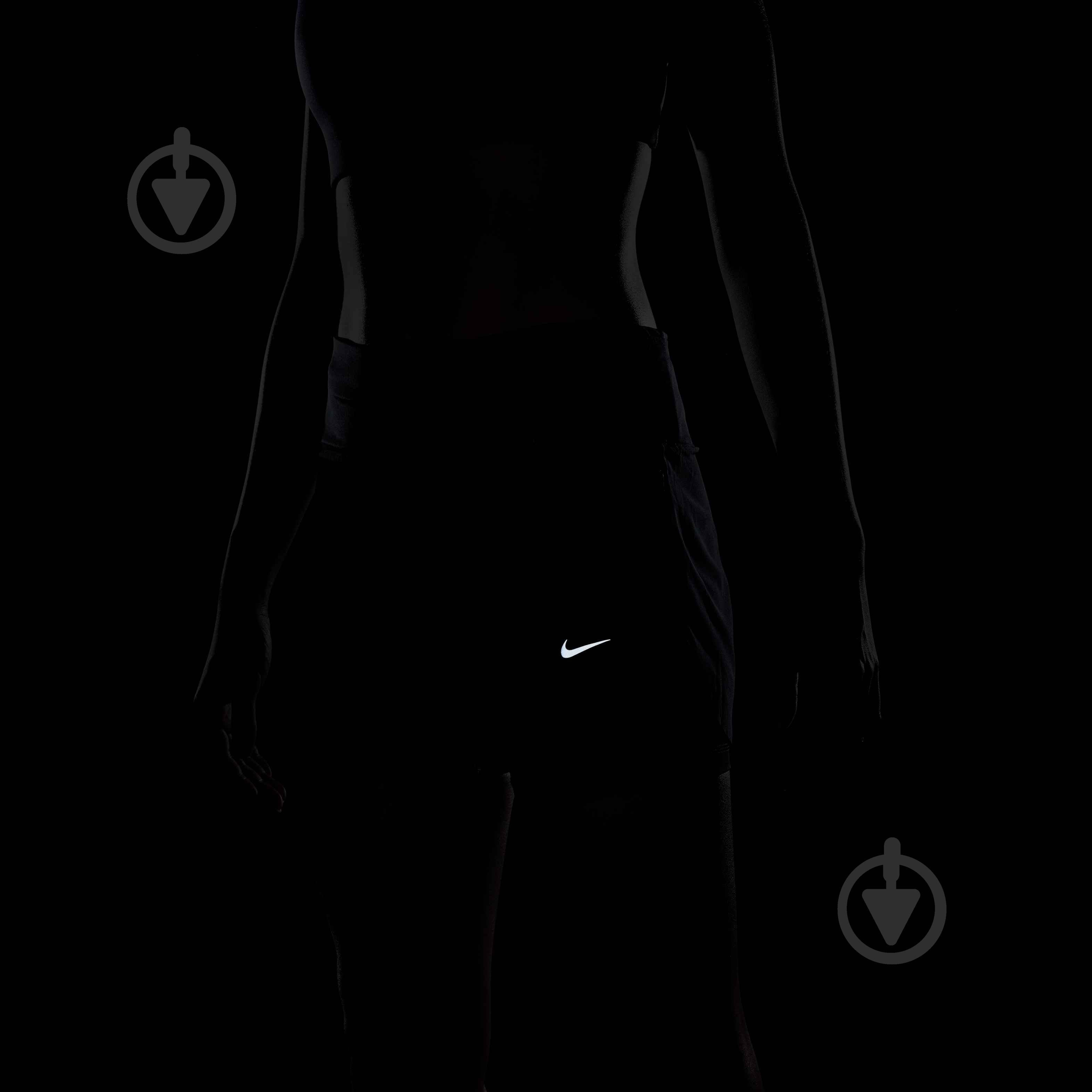 Шорты Nike W NK SWIFT DF MR 3IN 2N1 SHORT DX1029-010 р. S черный - фото 8