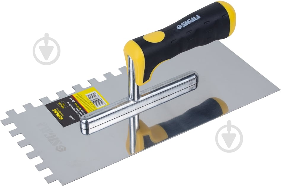 Гладилка штукатурная Sigma Profi 280×130 мм c зубом 10×10 мм 8327541 - фото 1 Гладилка штукатурная Sigma Profi 280×130 мм c зубом 10×10 мм 8327541 - фото 1