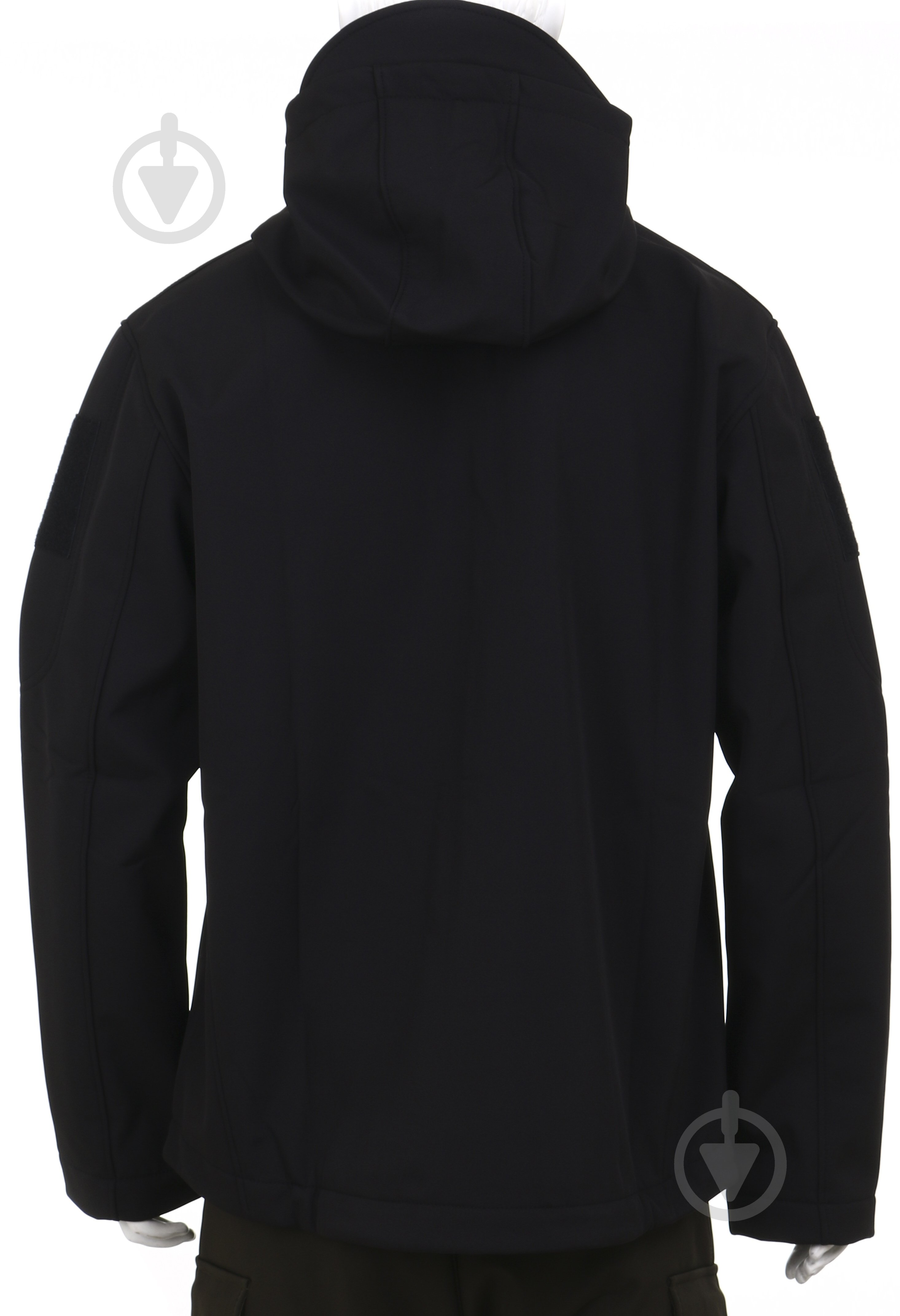 Куртка чоловіча демісезонна LOGOS-Tac тактична "Softshell" тепла, під шеврон 04-07-00-0012 р.3XL чорна - фото 6 Куртка чоловіча демісезонна LOGOS-Tac тактична "Softshell" тепла, під шеврон 04-07-00-0012 р.3XL чорна - фото 6