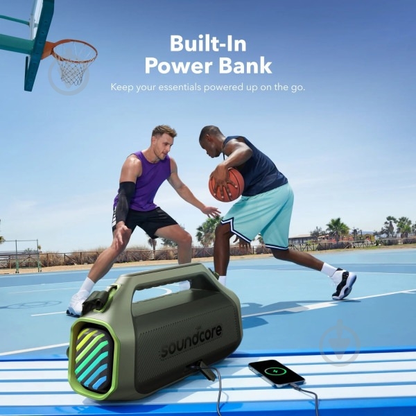 Акустическая система Anker SoundСore Boom 2 Plus 2.1 green (A3134061) - фото 3