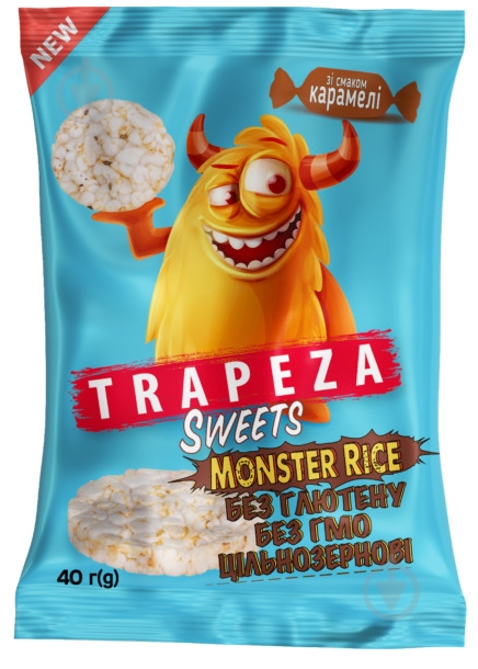 Галеты Trapeza со вкусом карамели - фото 1