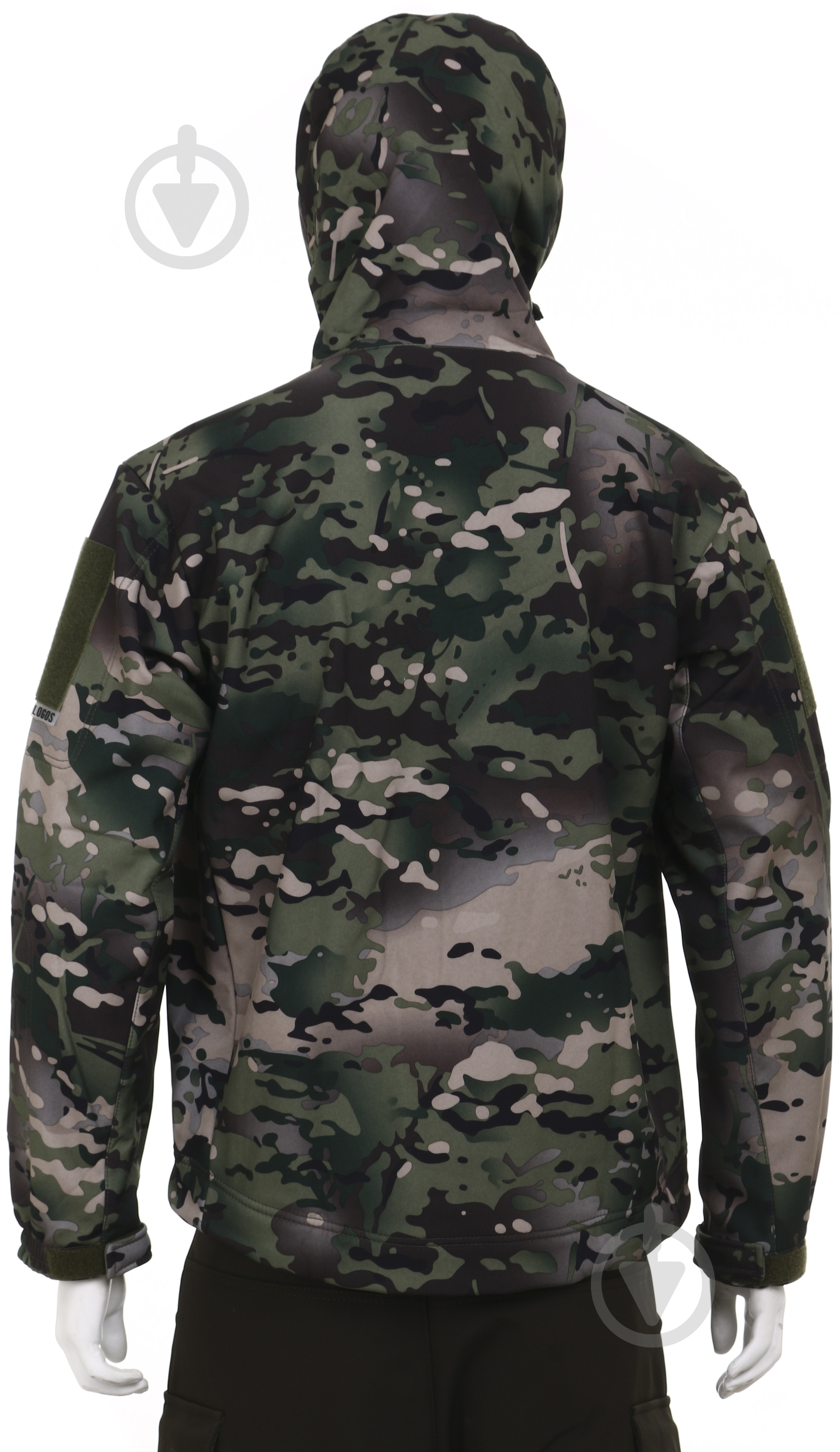 Куртка мужская демисезонная LOGOS-Tac тактическая "Soft Shell" New теплая, под шеврон 04-07-00-0014 р.L multicam - фото 6
