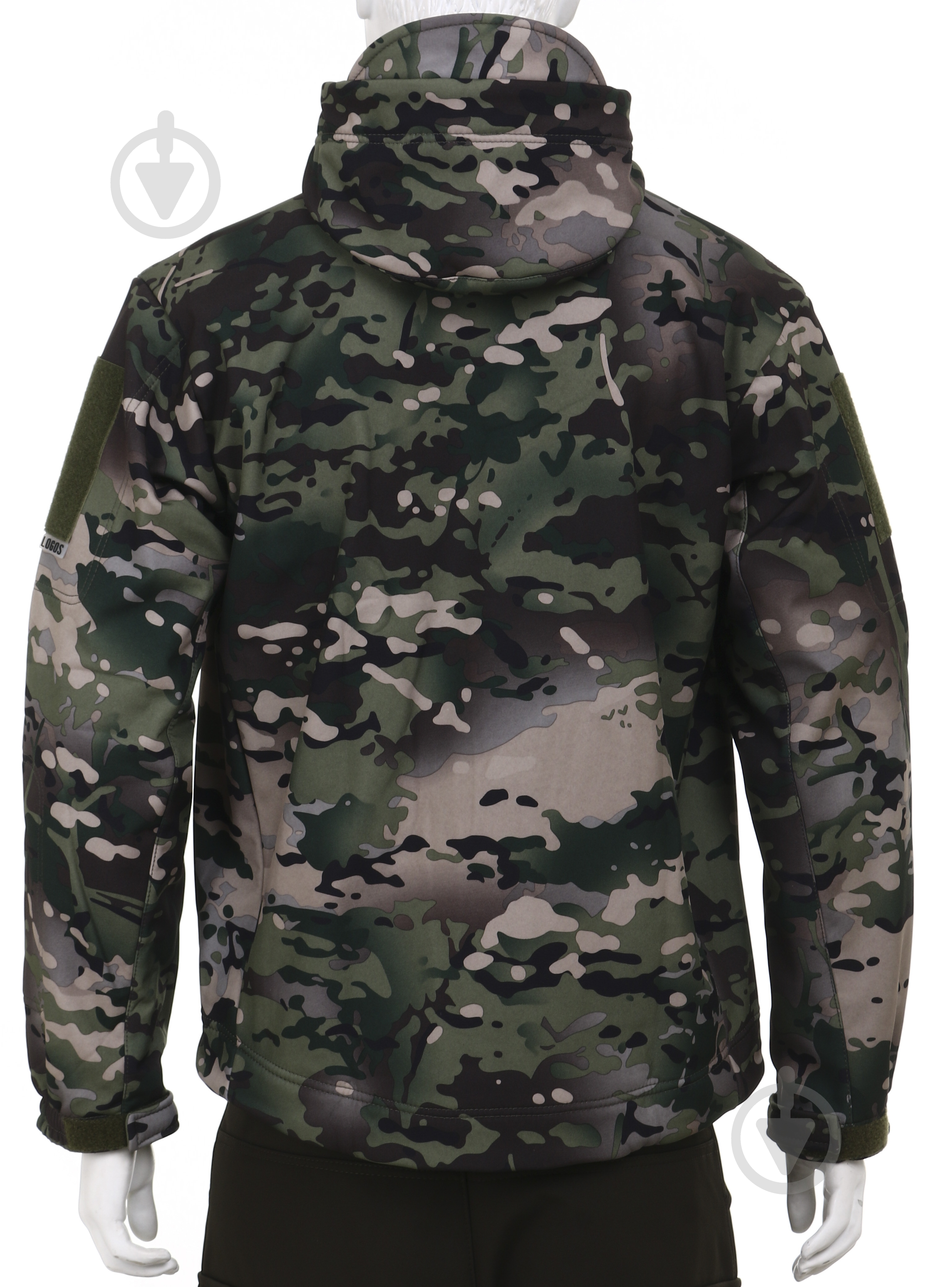 Куртка мужская демисезонная LOGOS-Tac тактическая "Soft Shell" New теплая, под шеврон 04-07-00-0014 р.L multicam - фото 4