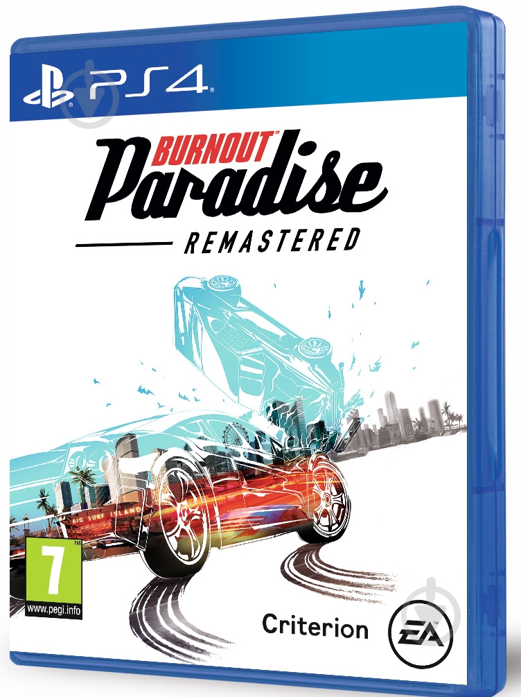 Игра Sony Burnout Paradise Remastered BD диск - фото 3
