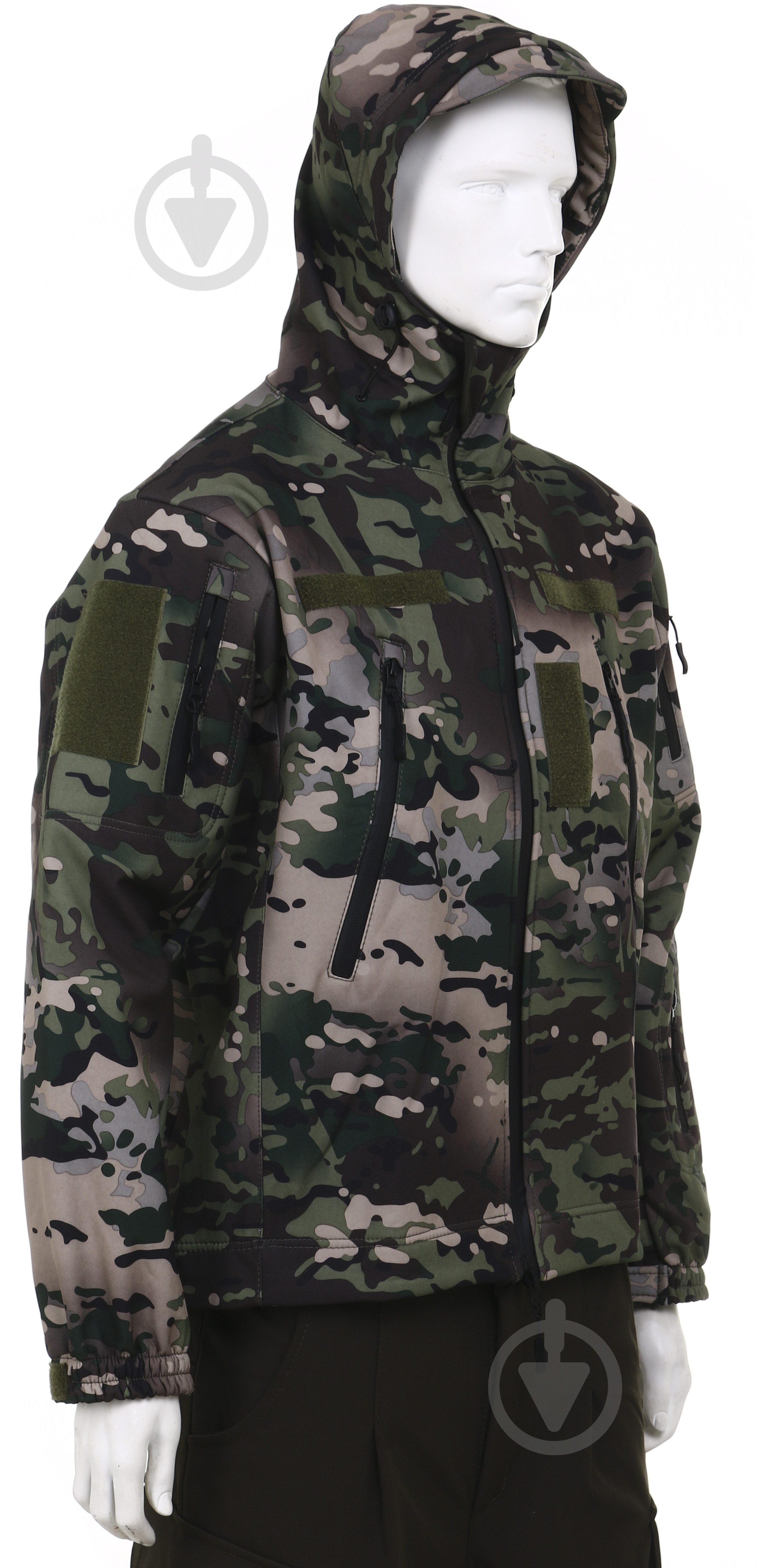 Куртка мужская демисезонная LOGOS-Tac тактическая "Soft Shell" New теплая, под шеврон 04-07-00-0014 р.XL multicam - фото 6