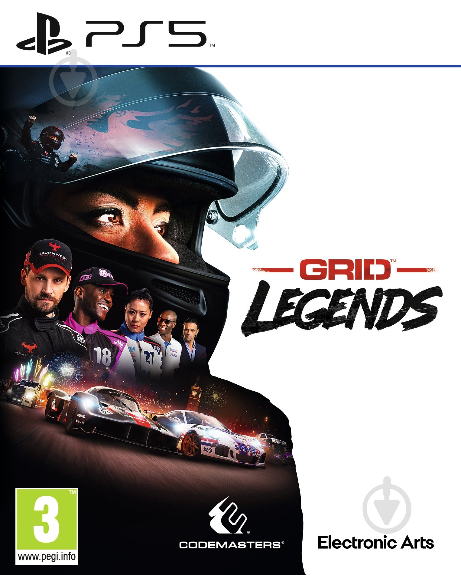 Игра Sony Grid Legends BD диск - фото 1