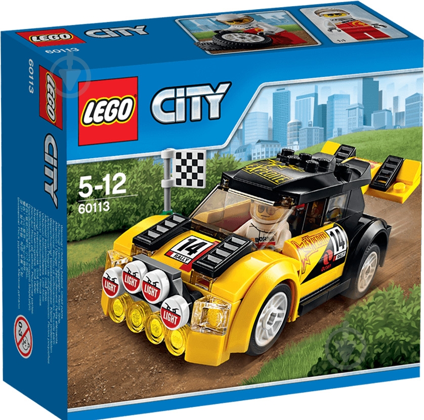 Конструктор LEGO City Авто для раллі 60113 - фото 1