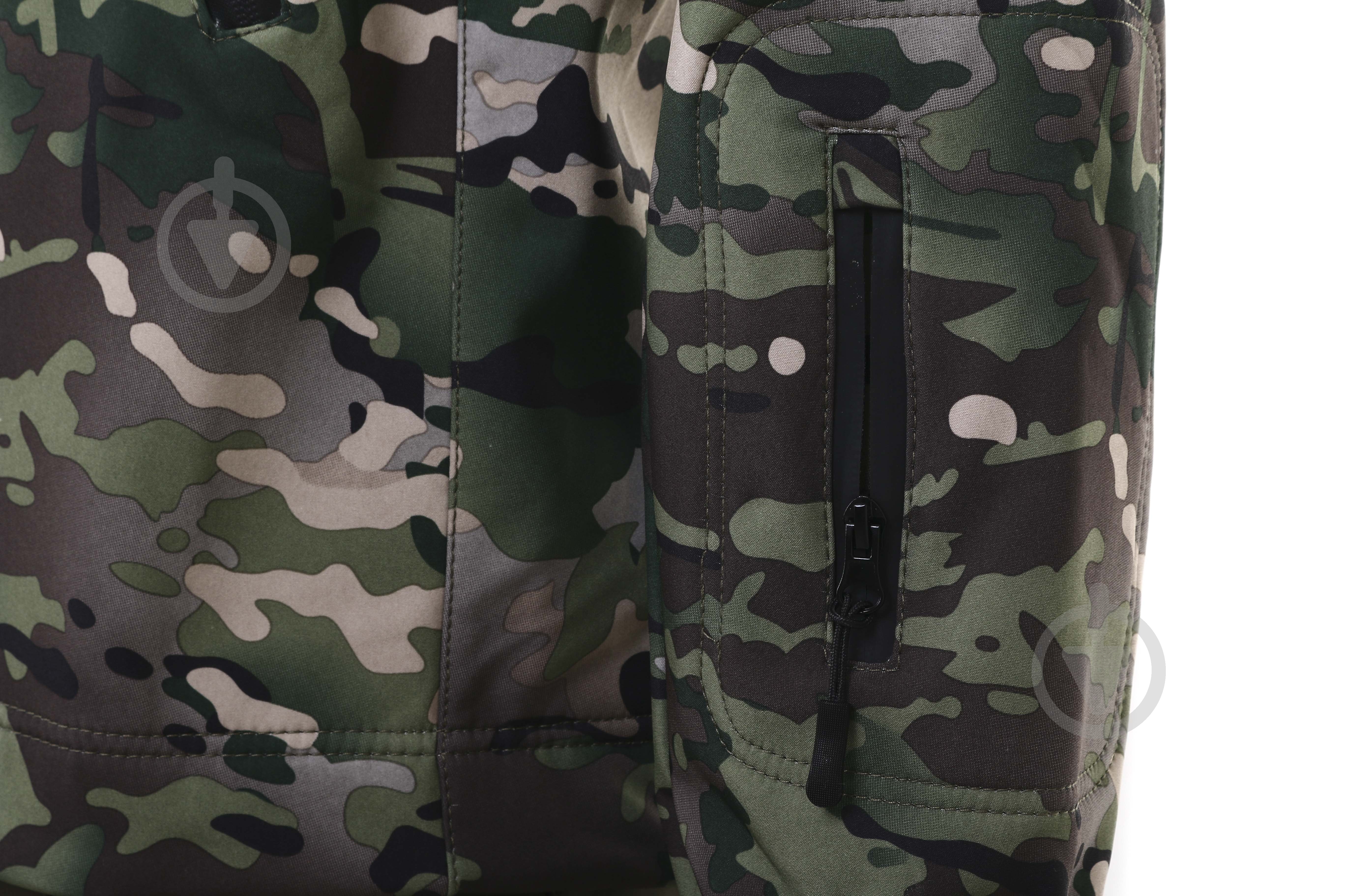 Куртка мужская демисезонная LOGOS-Tac тактическая "Soft Shell" New теплая, под шеврон 04-07-00-0014 р.3XL multicam - фото 9