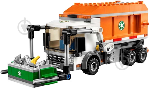 Конструктор LEGO City Мусоровоз 60118 - фото 2 Конструктор LEGO City Мусоровоз 60118 - фото 2