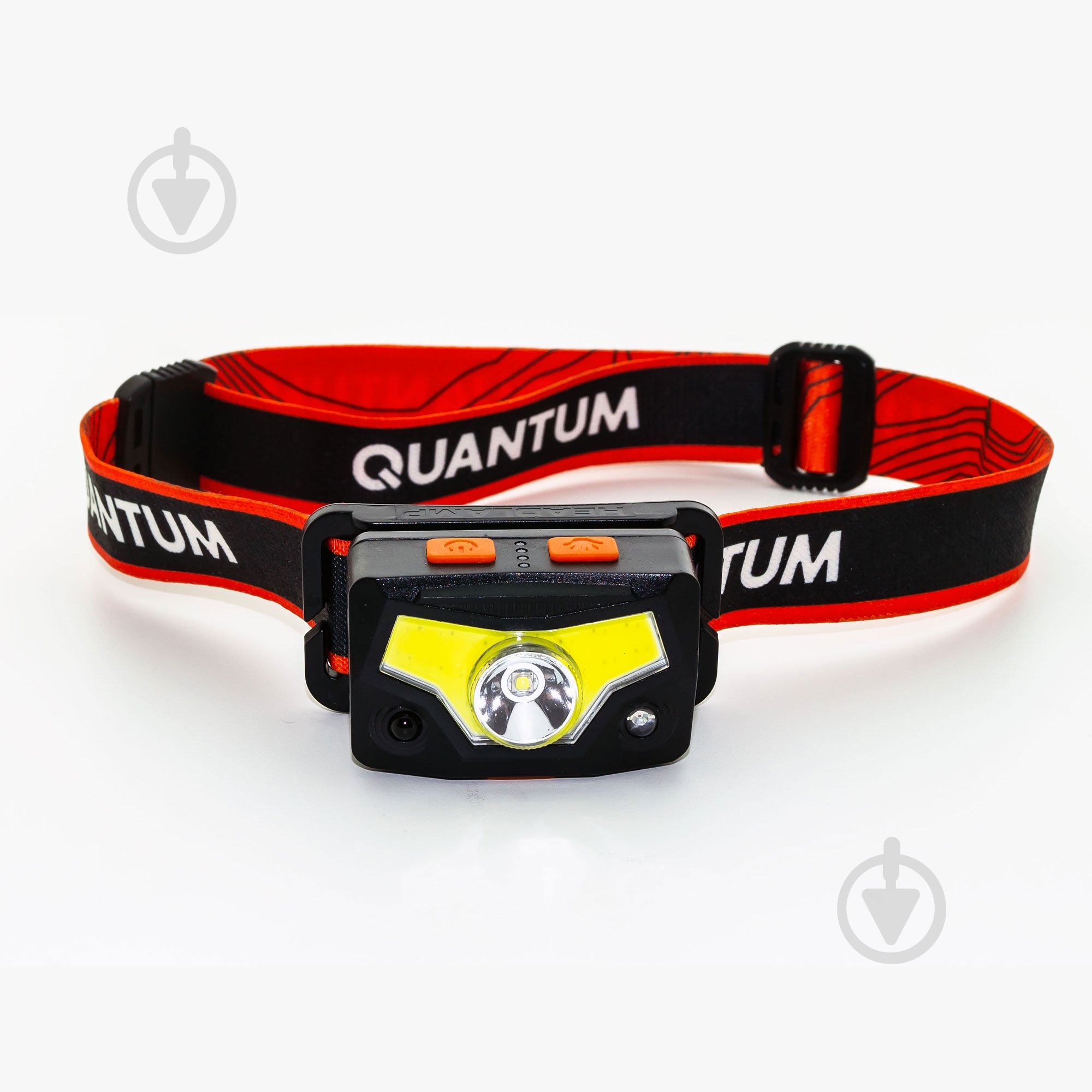 Ліхтар налобний Quantum QM-FL4020 Master 5 Вт LED+COB акумуляторний із сенсором 300 Lm чорний QM-FL4020 - фото 1