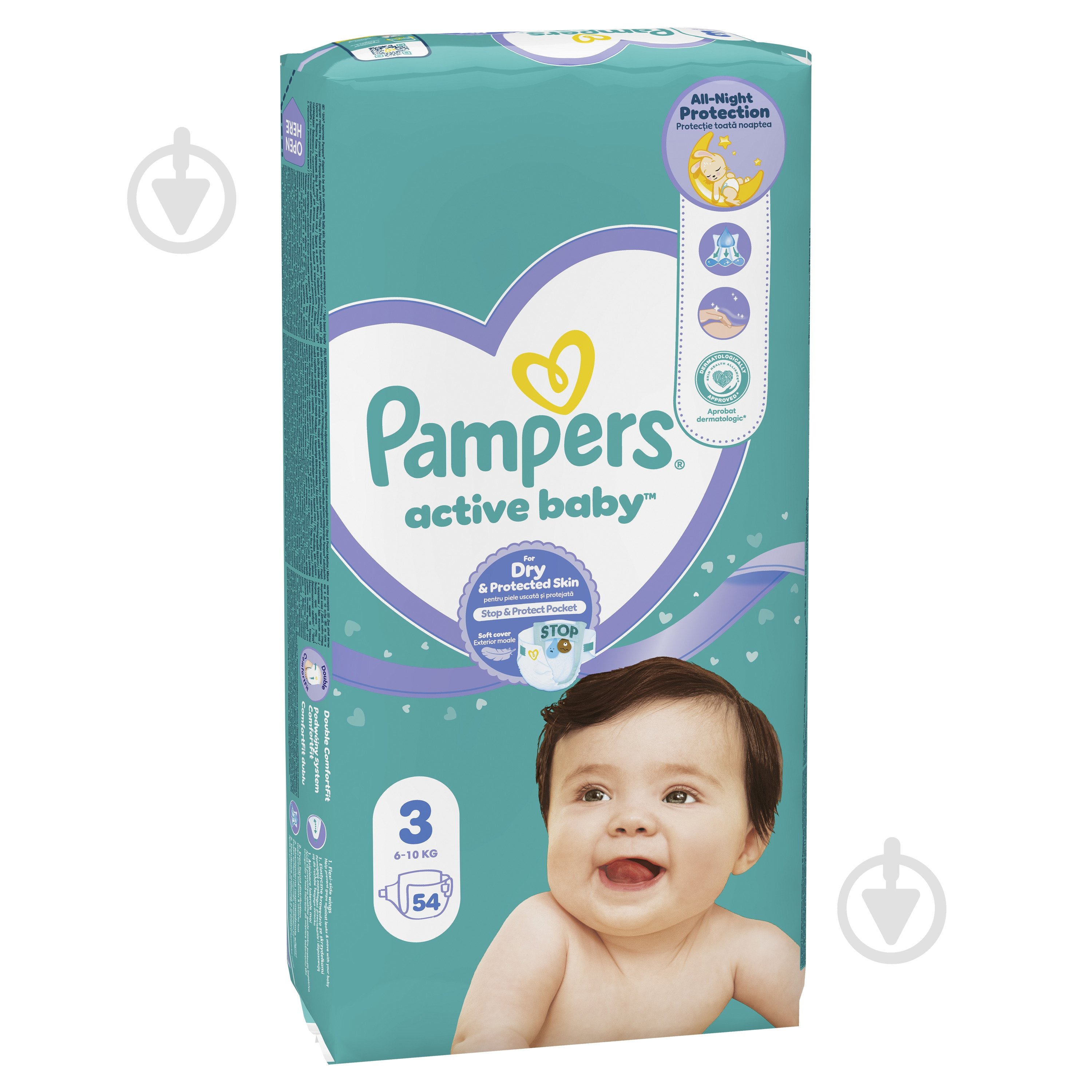 Підгузки Pampers Active Baby 3 6-10 кг 54 шт. - фото 2