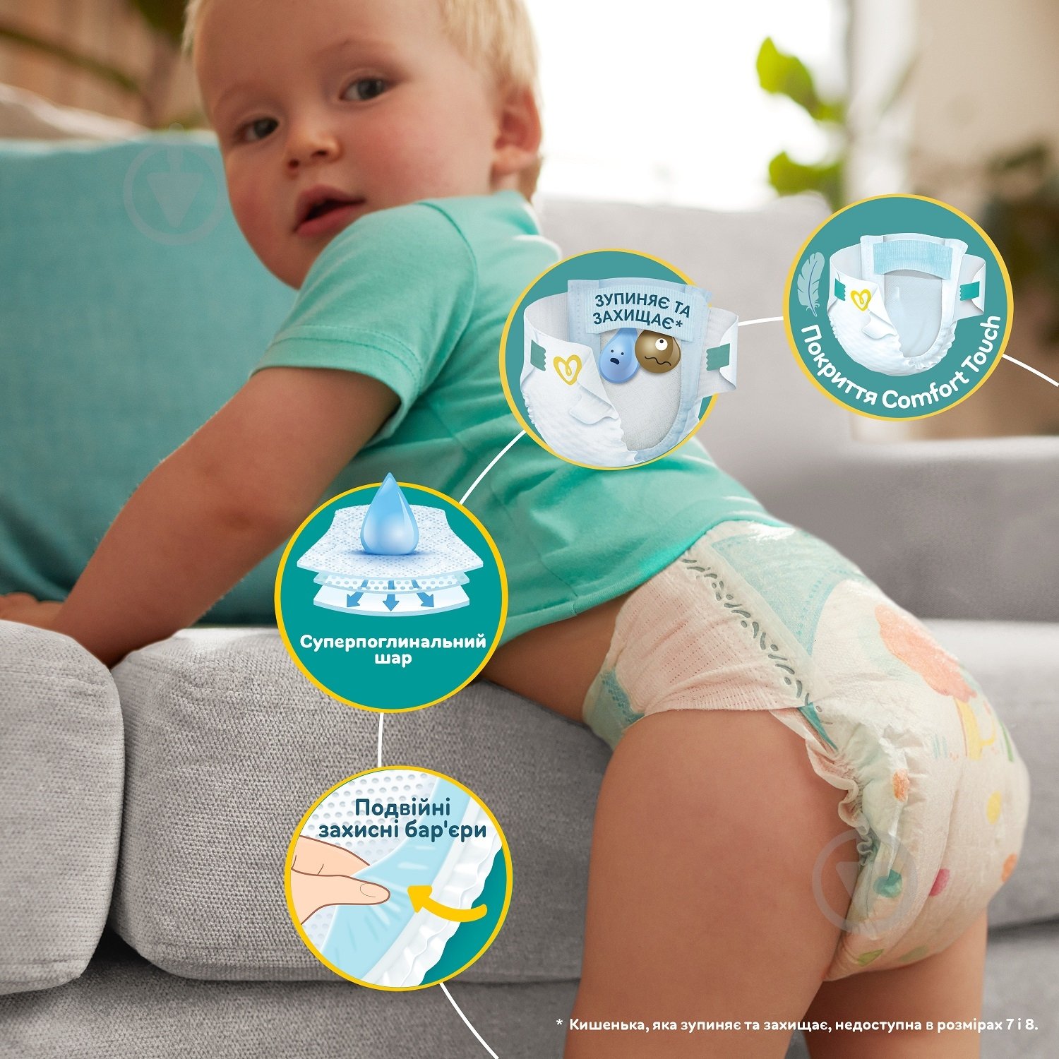 Підгузки Pampers Active Baby 3 6-10 кг 54 шт. - фото 4
