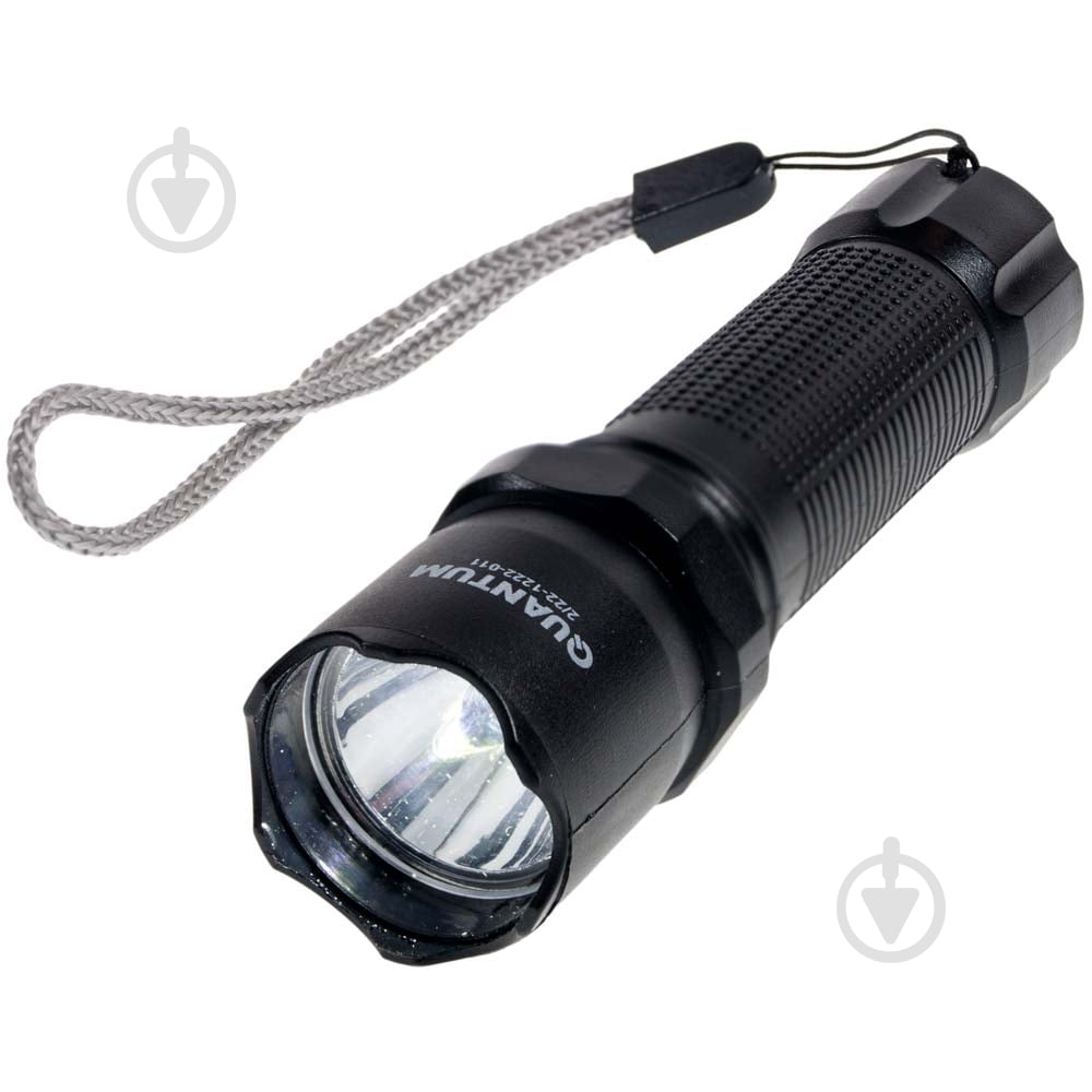 Ліхтарик акумуляторний Quantum QM-FL1040 Minik blac 3W LED з USB 100 Lm чорний QM-FL1040 - фото 1