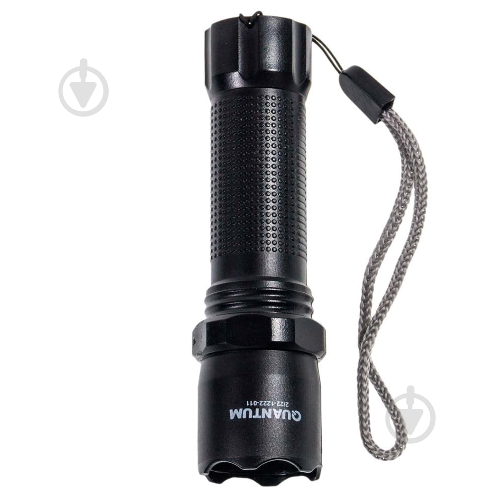 Ліхтарик акумуляторний Quantum QM-FL1040 Minik blac 3W LED з USB 100 Lm чорний QM-FL1040 - фото 2