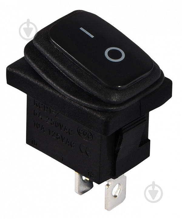 Кнопка Аско-Укрем KCD1-2-101W B/B A0140040057 - фото 1
