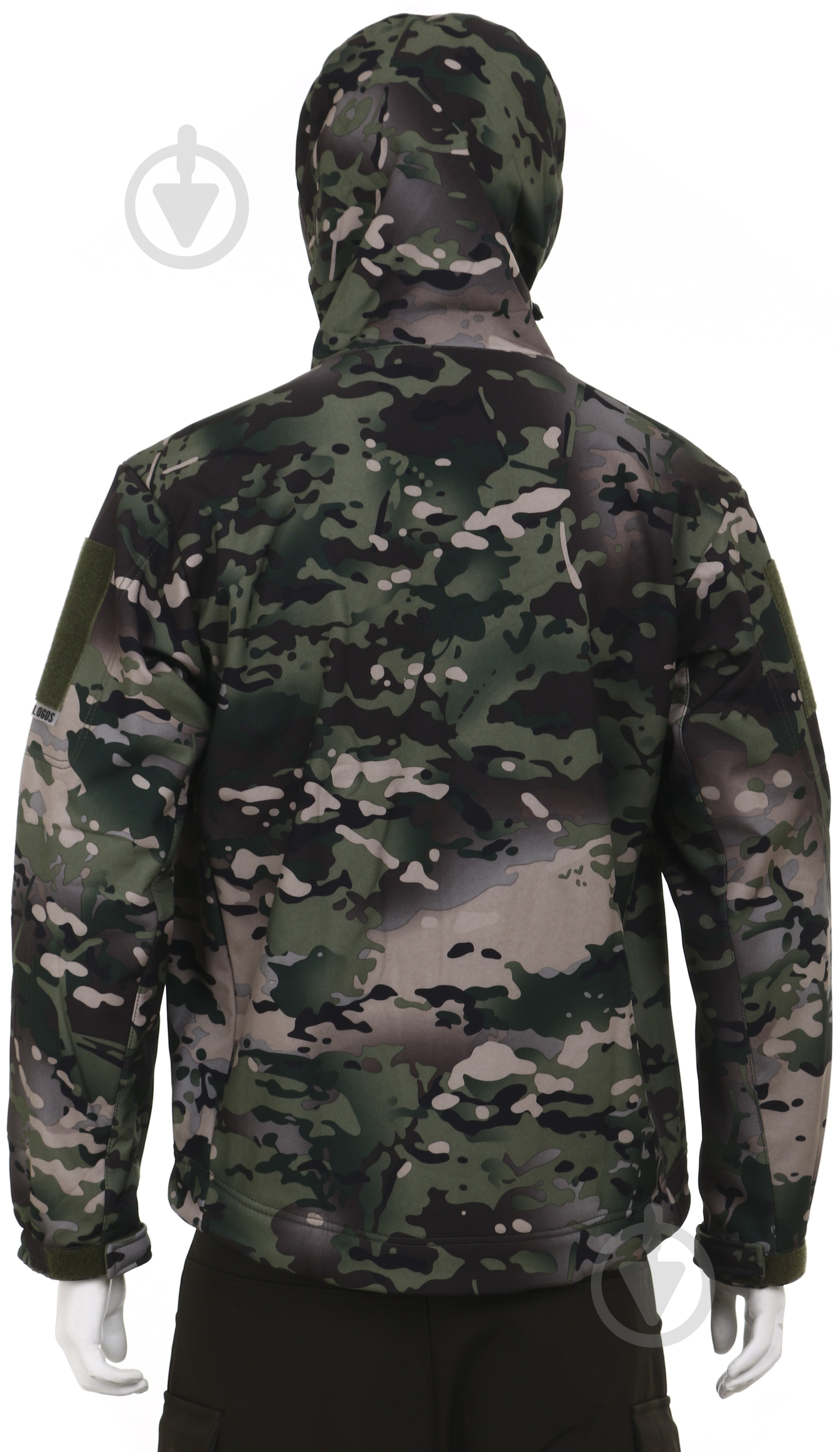 Куртка мужская демисезонная LOGOS-Tac тактическая "Softshell" NEW теплая, под шеврон 04-07-00-0014 р.4XL multicam - фото 7 Куртка мужская демисезонная LOGOS-Tac тактическая "Softshell" NEW теплая, под шеврон 04-07-00-0014 р.4XL multicam - фото 7