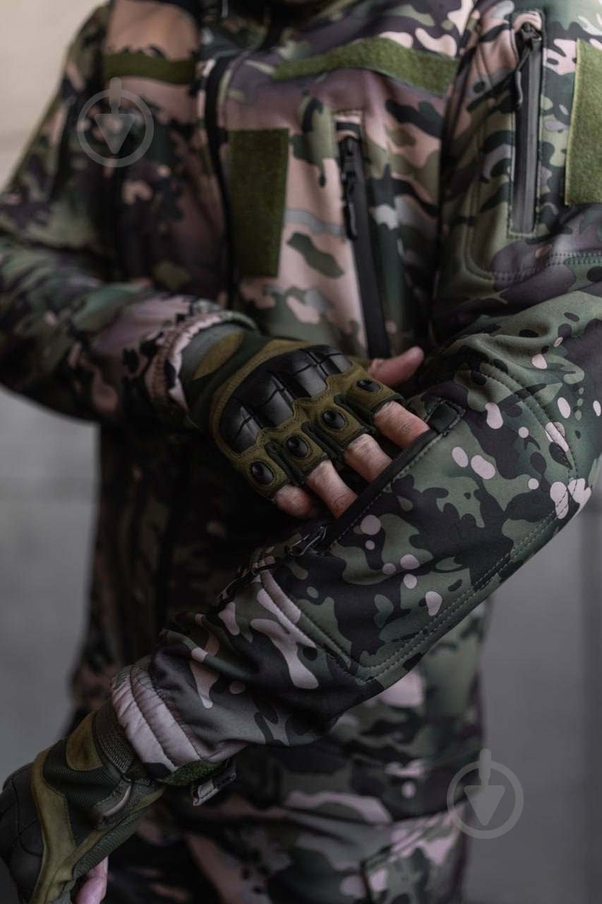 Куртка мужская демисезонная LOGOS-Tac тактическая "Softshell" NEW теплая, под шеврон 04-07-00-0014 р.4XL multicam - фото 15 Куртка мужская демисезонная LOGOS-Tac тактическая "Softshell" NEW теплая, под шеврон 04-07-00-0014 р.4XL multicam - фото 15