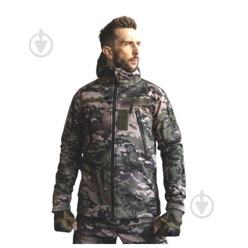 Куртка мужская демисезонная LOGOS-Tac тактическая "Softshell" NEW теплая, под шеврон 04-07-00-0014 р.4XL multicam - фото 1 Куртка мужская демисезонная LOGOS-Tac тактическая "Softshell" NEW теплая, под шеврон 04-07-00-0014 р.4XL multicam - фото 1