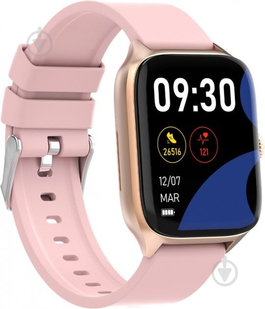 Смарт-годинник Gelius GP-SW012 (Amazwatch GTS) rose gold (00000094253) - фото 2