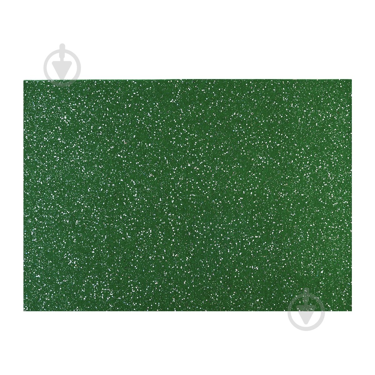 Набір фетру Santi м'який з глітером 10 арк. 741814 1,2 мм 21х30 см зелений - фото 1