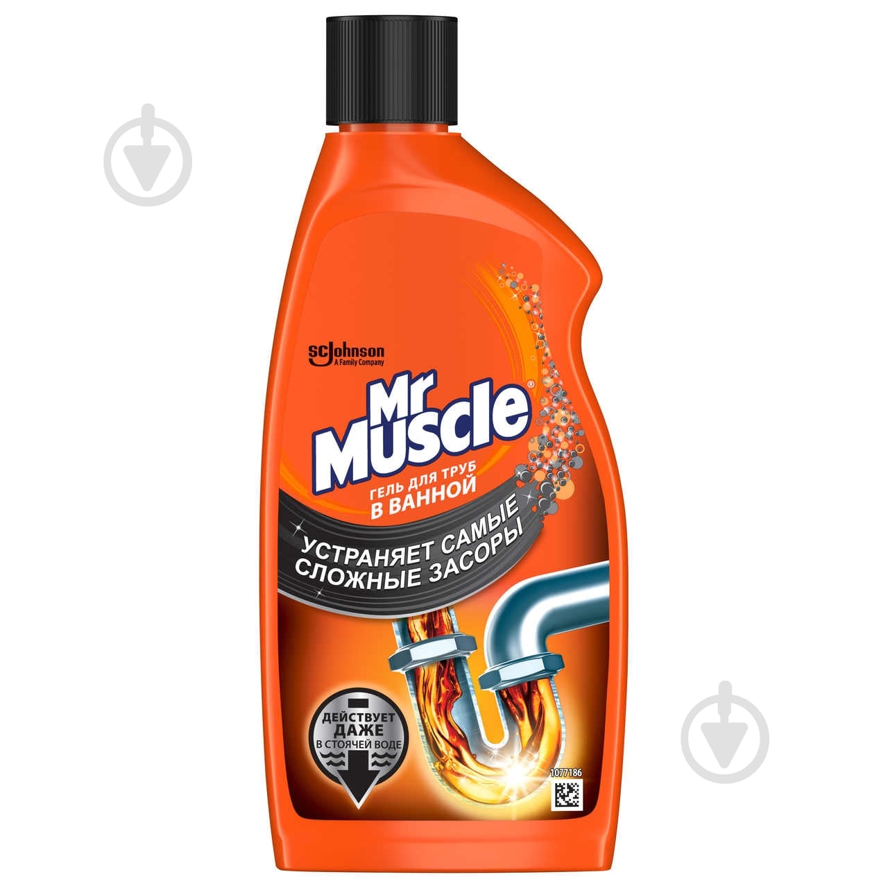 Гель для чистки труб Mr.Muscle против тяжелых засорений 0,5 л - фото 1