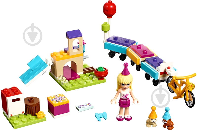 Конструктор LEGO Friends День рождения Парк аттракционов 41111 - фото 2 Конструктор LEGO Friends День рождения Парк аттракционов 41111 - фото 2