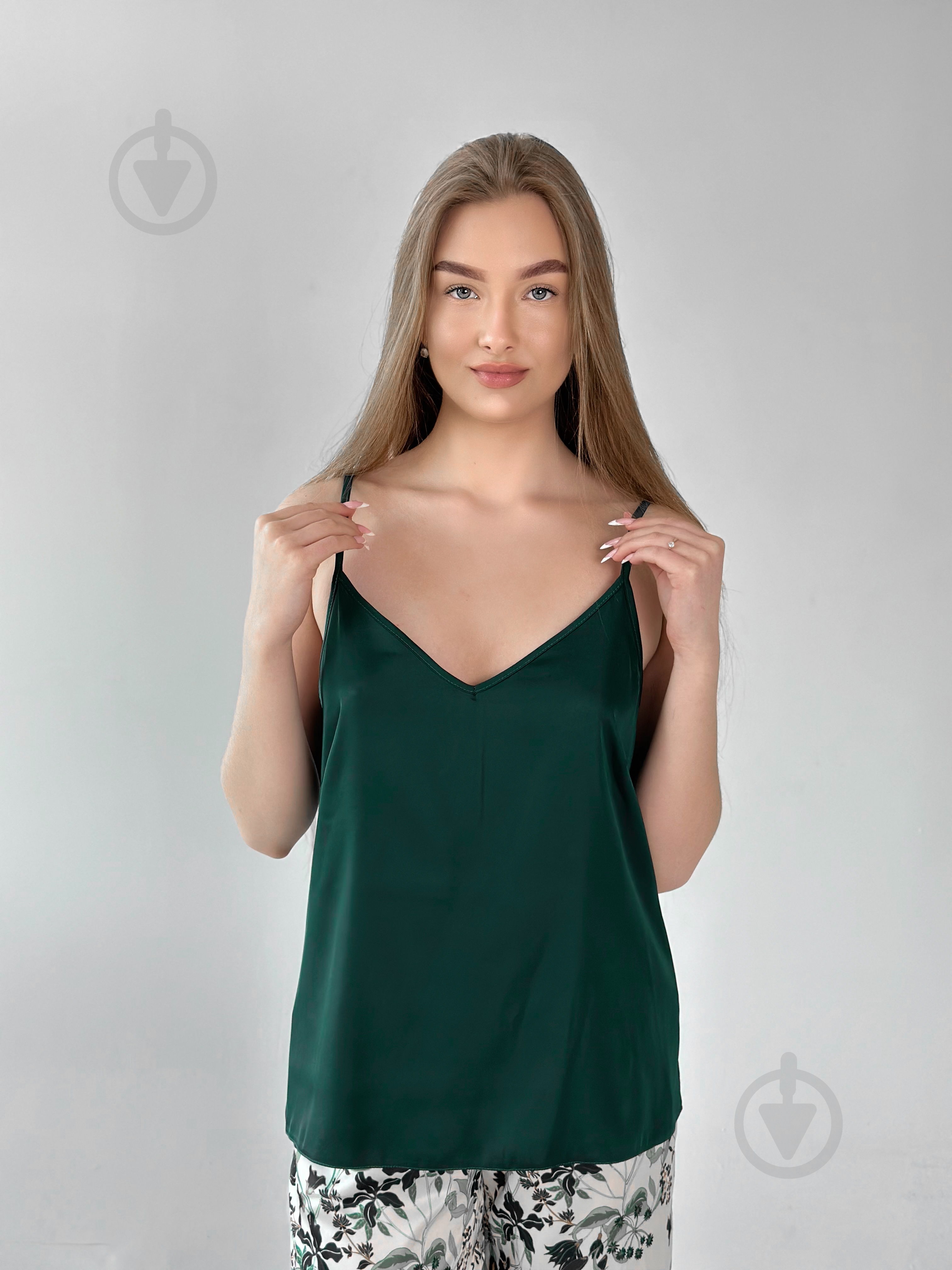 Майка Trio Virginia р.S изумрудный - фото 1 Майка Trio Virginia р.S изумрудный - фото 1