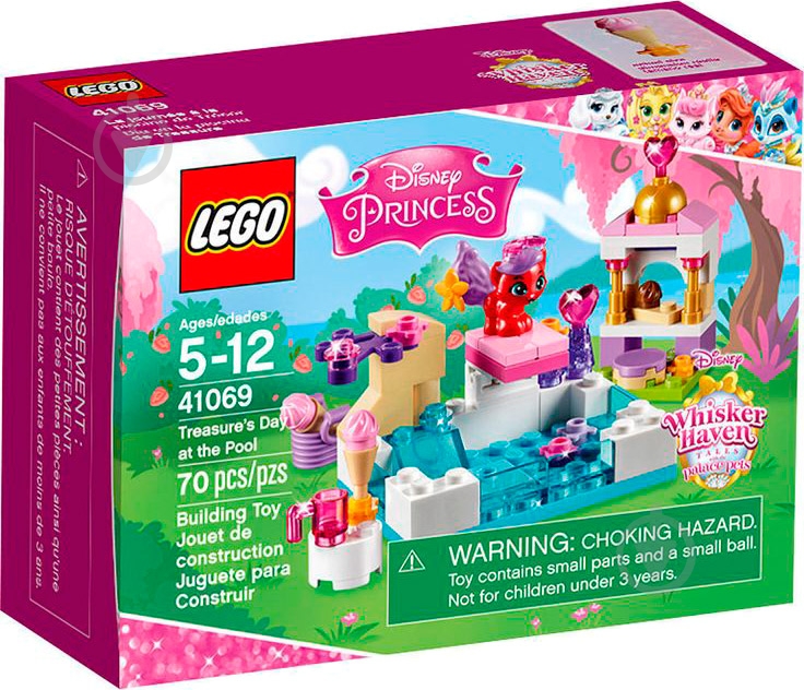 Конструктор LEGO Disney Princess Трежер отдыхает в бассейне 41069 - фото 1