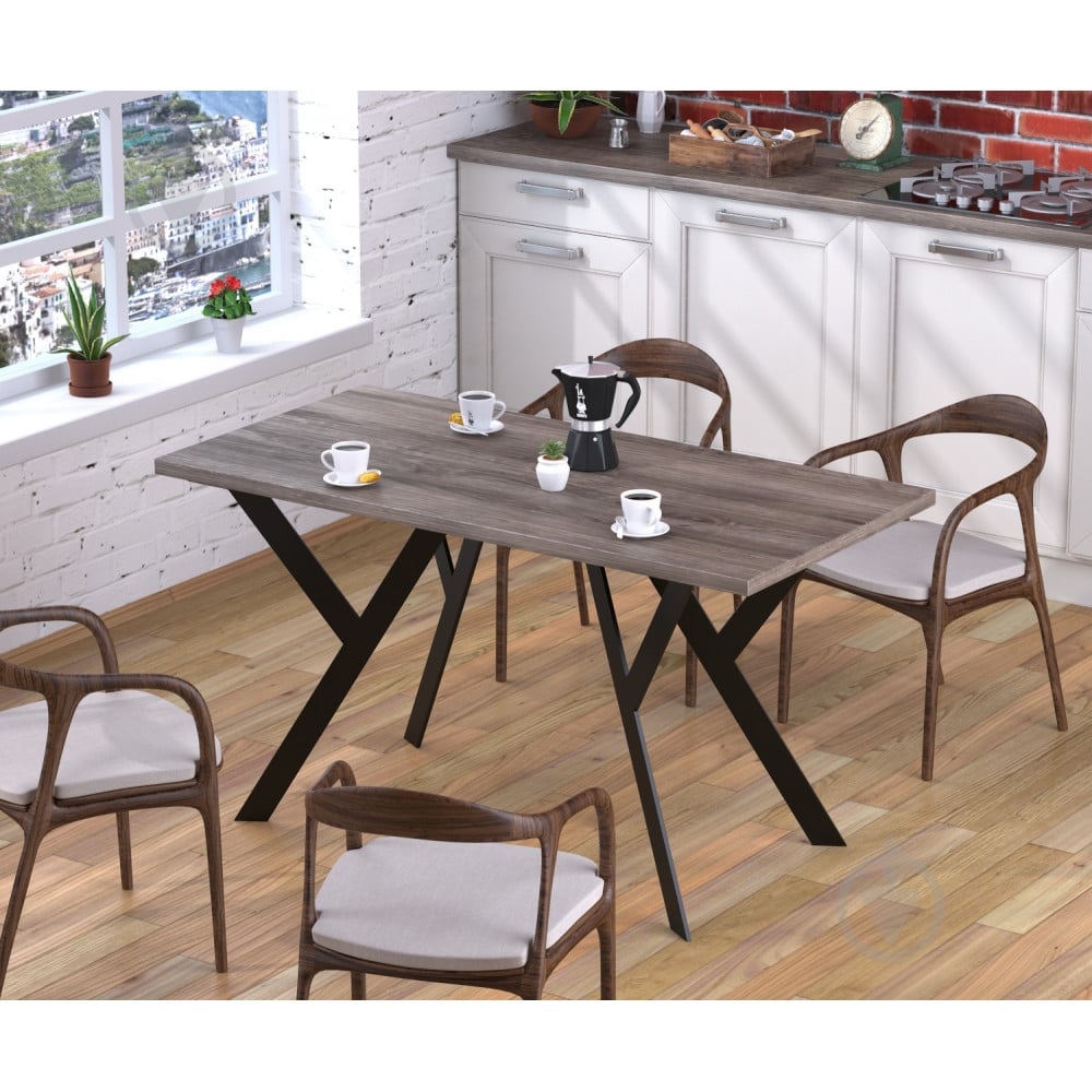 Опора для стола TKGEFEST Бирмингем 750x560x100 мм Loft - фото 4