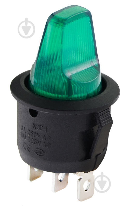 Кнопка Аско-Укрем KCD1-5-101NH GR/B 220V A0140040141 - фото 1