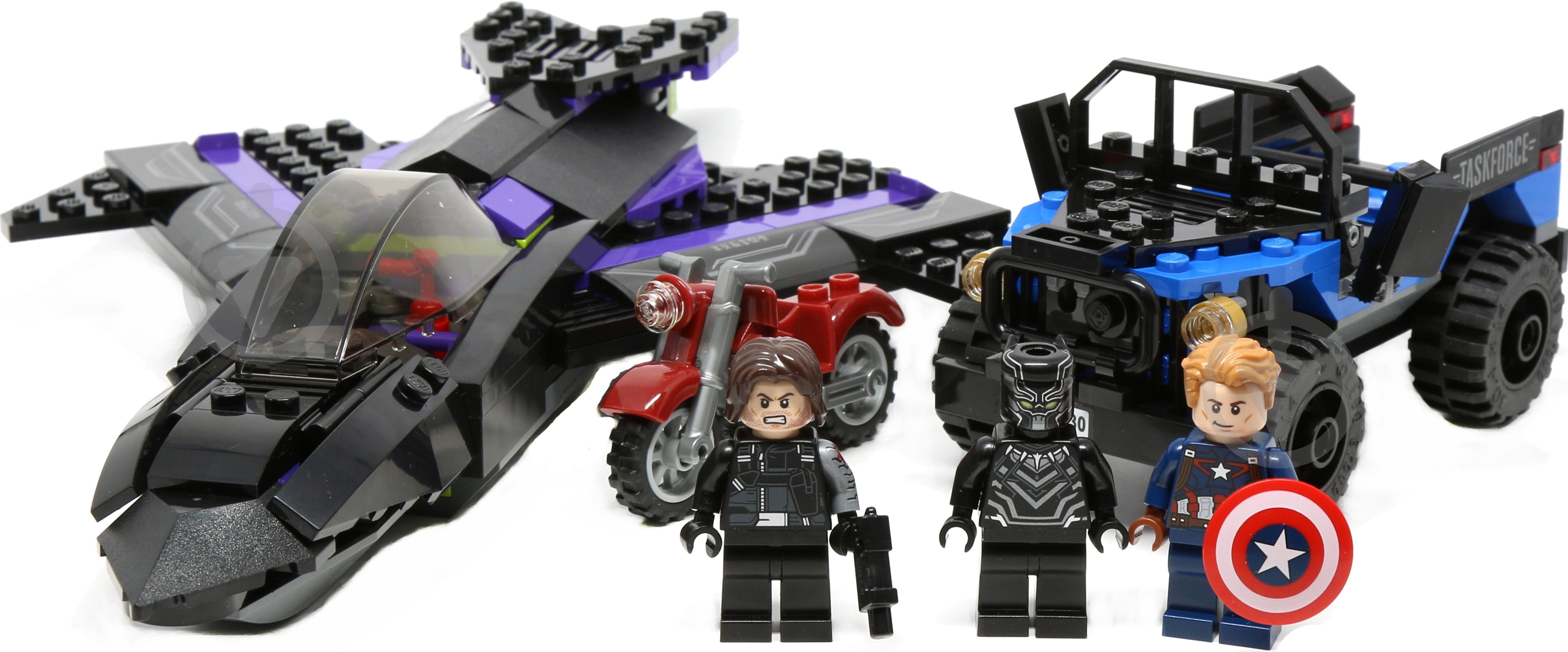 Конструктор LEGO Super Heroes Преследование Черной Пантеры 76047 - фото 2