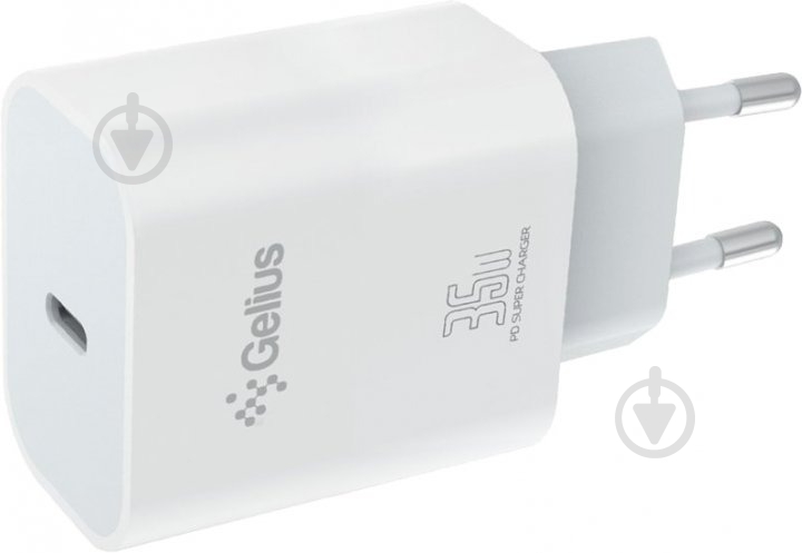 Зарядний пристрій Gelius PD35W PPS GP-HC054 Type-C White - фото 2