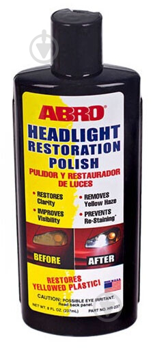 Поліроль відновник фар ABRO HR-237 237 мл - фото 1