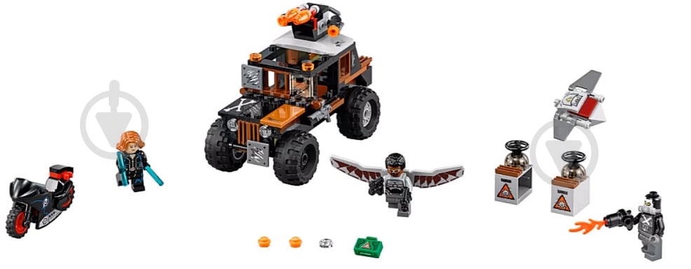 Конструктор LEGO Super Heroes Капитан Америка 76050 - фото 2 Конструктор LEGO Super Heroes Капитан Америка 76050 - фото 2