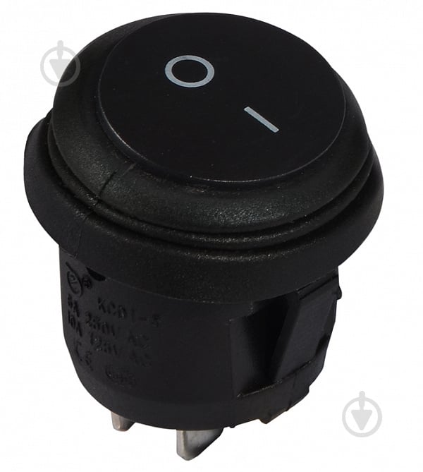 Кнопка Аско-Укрем KCD1-5-101W B/B A0140040073 - фото 1