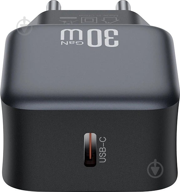 Сетевое зарядное устройство Xo L155 30W PD Single port USB-C (L155_Black) - фото 3 Сетевое зарядное устройство Xo L155 30W PD Single port USB-C (L155_Black) - фото 3