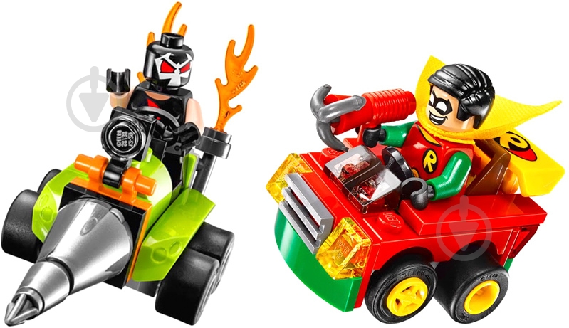 Конструктор LEGO Super Heroes Mighty Micros Робин против Бэйна 76062 - фото 2