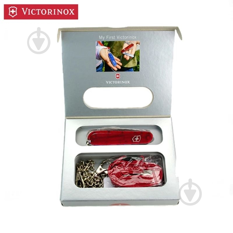 Нож швейцарский Victorinox My first детский 0.2373.T - фото 7