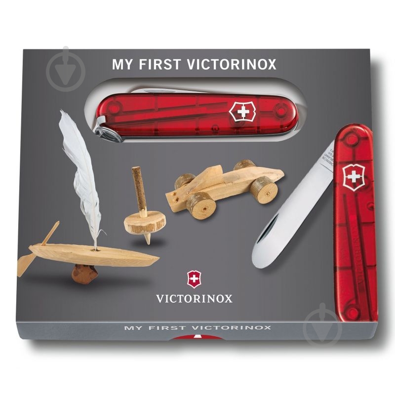 Нож швейцарский Victorinox My first детский 0.2373.T - фото 5