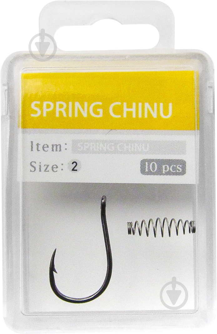Крючок MiniMax Spring Chinu №2 10 шт. #2 - фото 1 Крючок MiniMax Spring Chinu №2 10 шт. #2 - фото 1