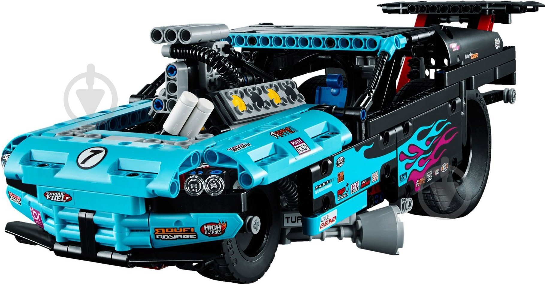 Конструктор LEGO Technic Драгстер 42050 - фото 2