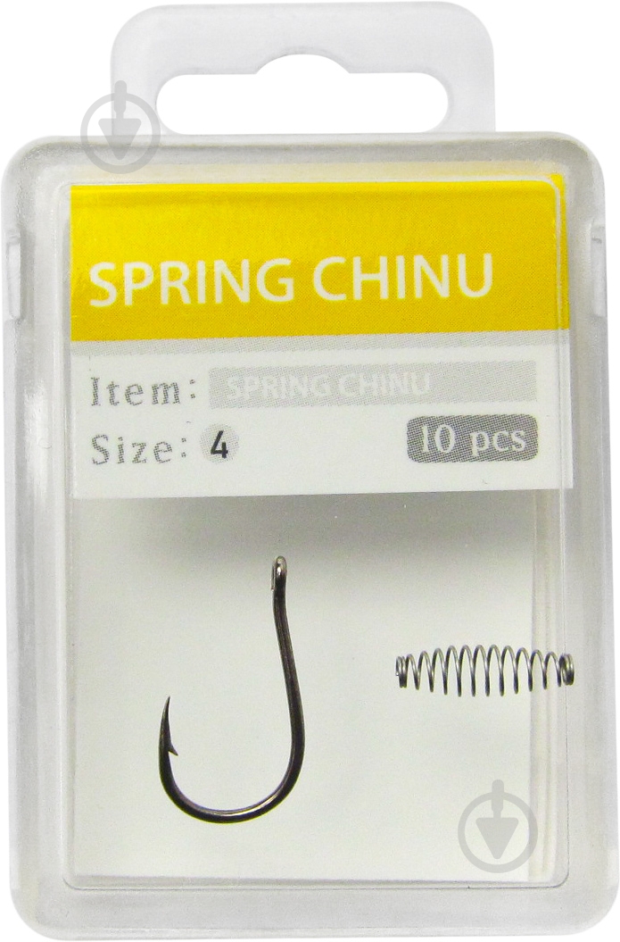 Крючок MiniMax Spring Chinu №4 10 шт. #4 - фото 1 Крючок MiniMax Spring Chinu №4 10 шт. #4 - фото 1