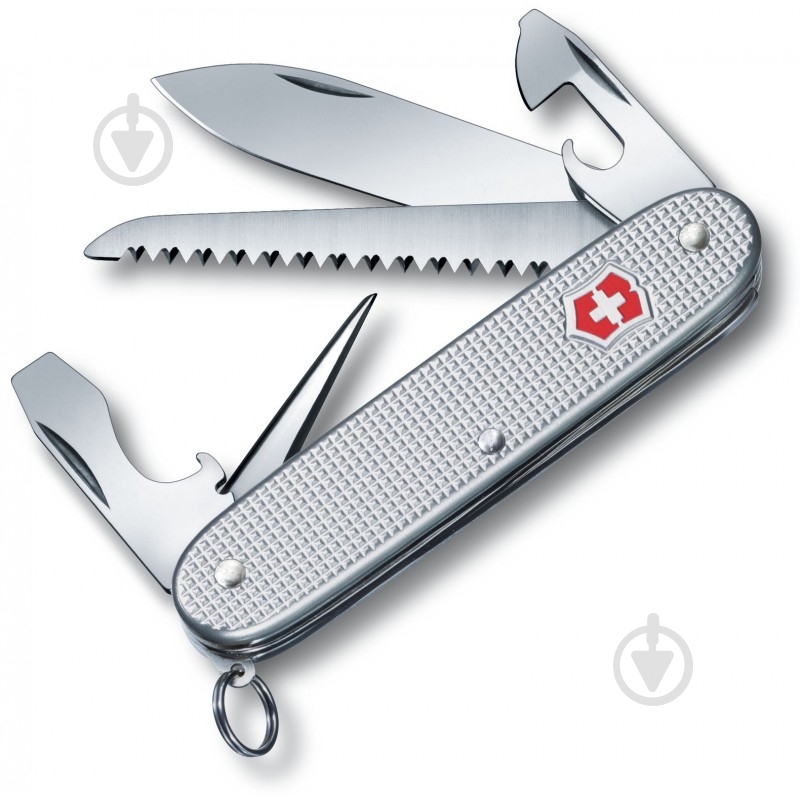 Нож швейцарский Victorinox Farmer ALOX (9 инструментов) 53817 - фото 1 Нож швейцарский Victorinox Farmer ALOX (9 инструментов) 53817 - фото 1