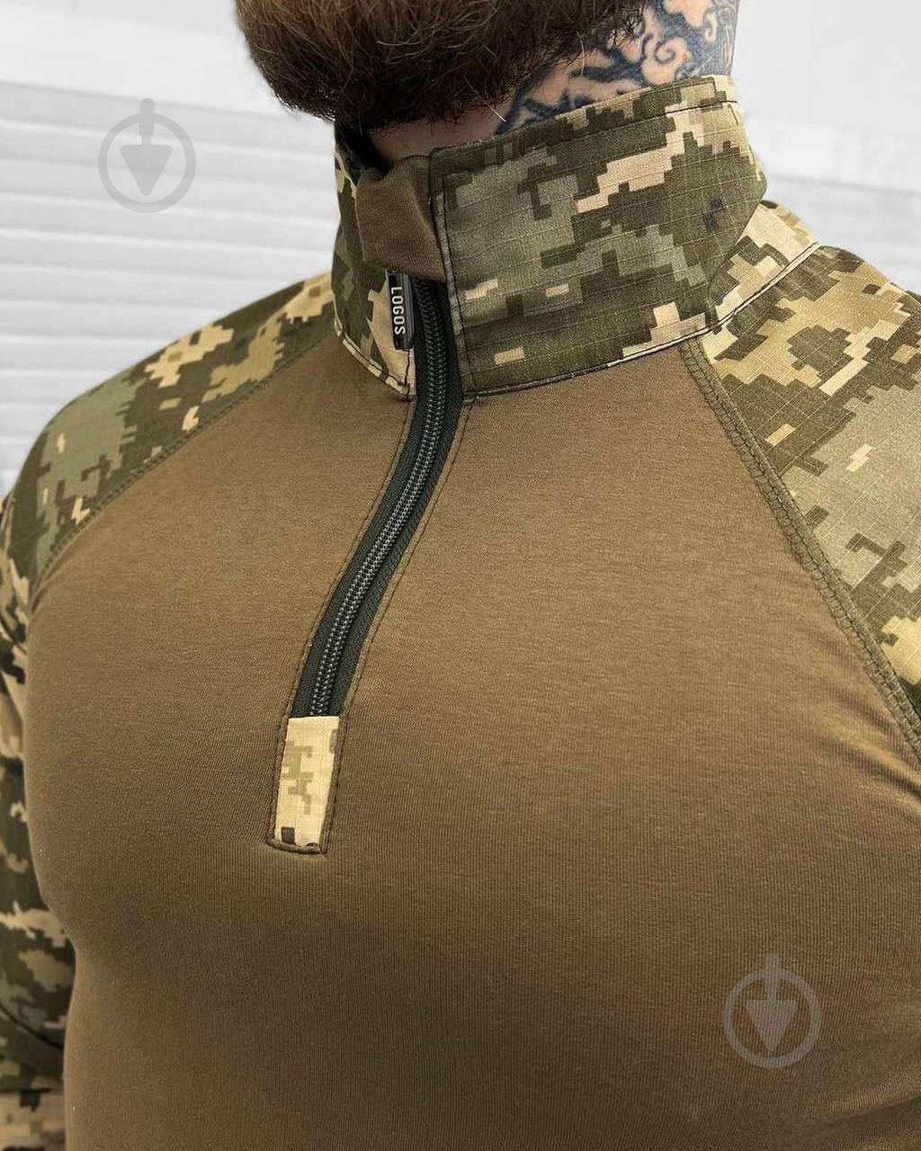 Рубашка LOGOS-Tac Убакс тактическая с длинным рукавом р.L пиксель - фото 8