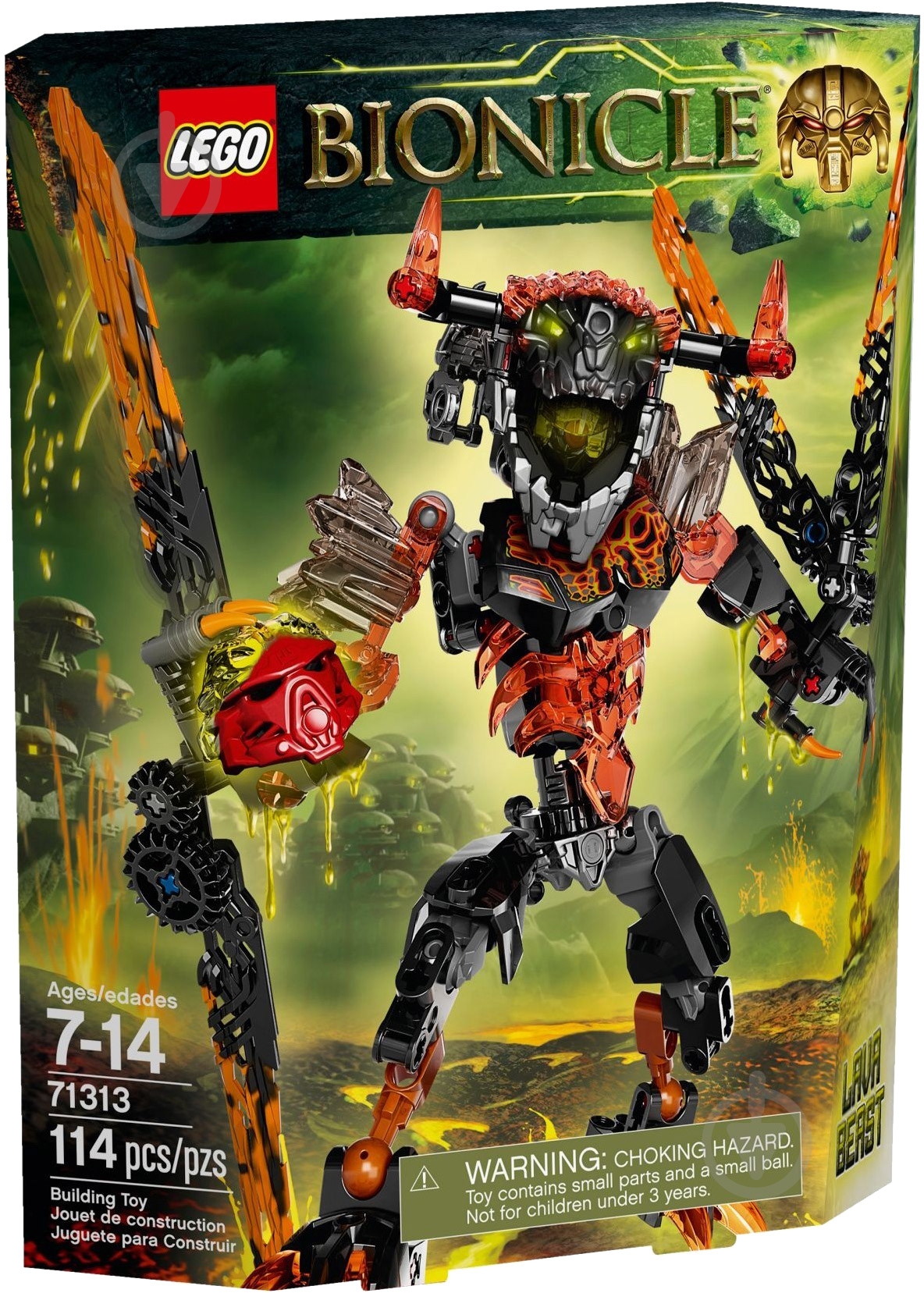 Конструктор LEGO Bionicle Зверь-лава 71313 - фото 1