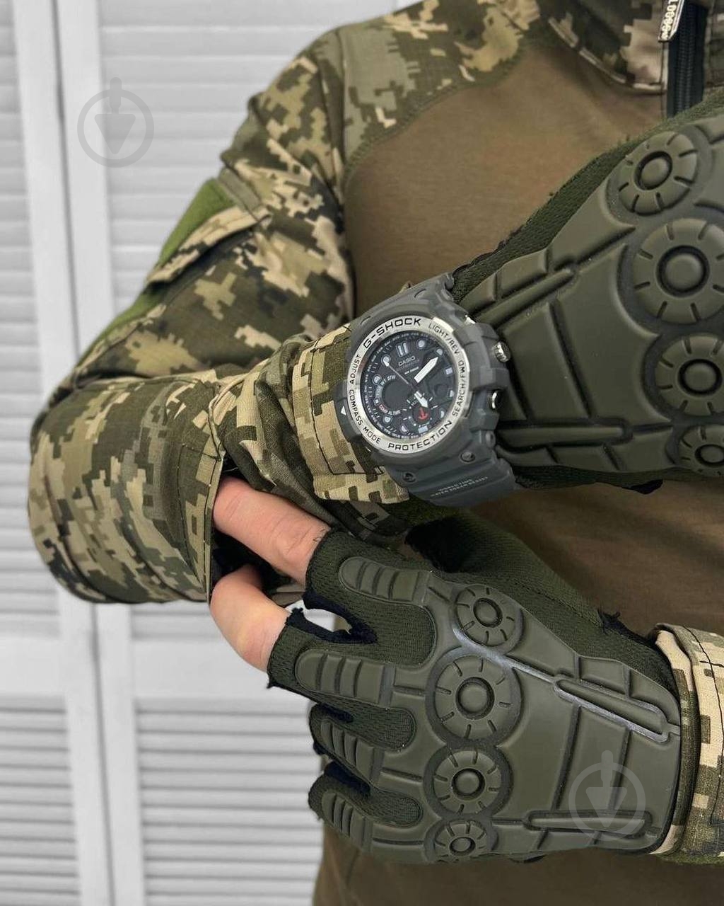 Рубашка LOGOS-Tac Убакс тактическая с длинным рукавом р.XL пиксель - фото 10