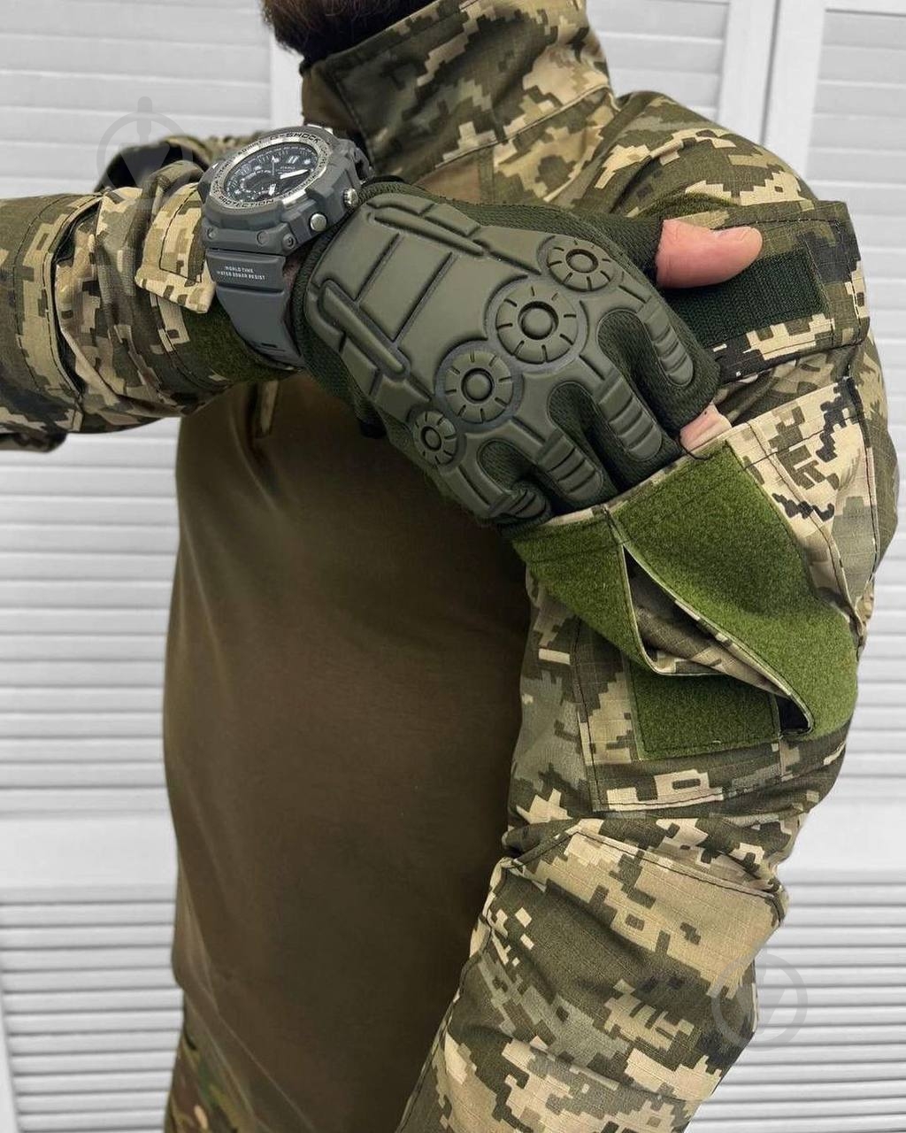 Рубашка LOGOS-Tac Убакс тактическая с длинным рукавом р.XL пиксель - фото 9